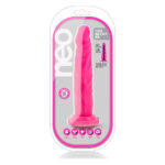 Фалоімітатор NEO 7.5 INCH DUAL DENSITY COCK NEON PINK
