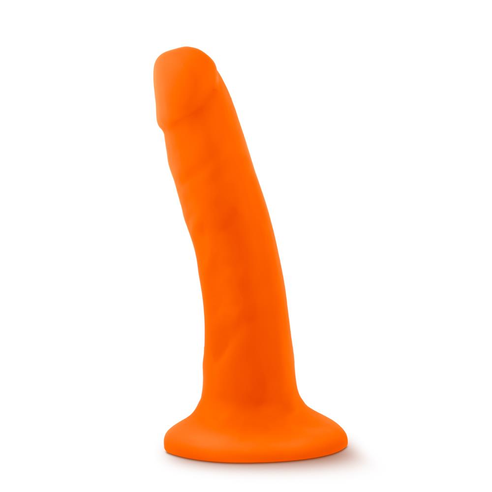 Фалоімітатор NEO 6INCH DUAL DENSITY cock NEON ORANGE Фалоімітатор NEO 6INCH DUAL DENSITY cock NEON ORANGE