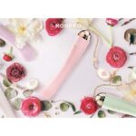 Вібратор для точки G з підключенням до телефону ZALO Momoko Strawberry Pink