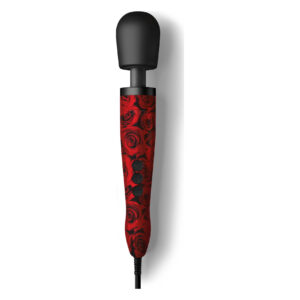 Вібромасажер DOXY Original ROSE PATTERN, живлення 220В, пульсівні вібрації