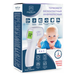 ІНФРАКРАСНИЙ БЕЗКОНТАКТНИЙ ТЕРМОМЕТР MEDICA+ TERMO СONTROL 5.0 (ЯПОНІЯ)