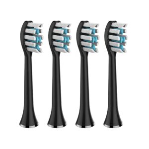 НАСАДКИ ДЛЯ УЛЬТРАЗВУКОВОЇ ЗУБНОЇ ЩІТКИ MEDICA + PROBRUSH 9.0 (ULTASONIC) BLACK (4 ШТУКИ)