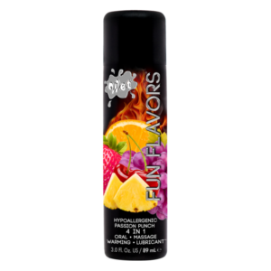 Розігріваючий їстівний лубрикант 4 в 1 Wet Fun Passion Gleitgel (Фрукти) 89 мл