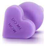 Анальна пробка PLAY WITH ME CANDY HEART DO ME PURPLE