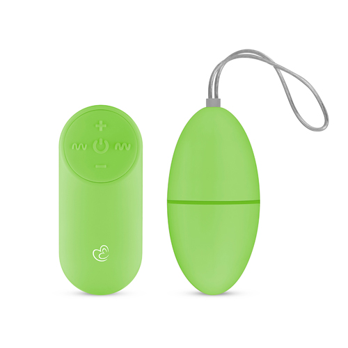 Віброяйце з пультом Easytoys Remote Control Vibrating Egg, зелене Віброяйце з пультом Easytoys Remote Control Vibrating Egg, зелене