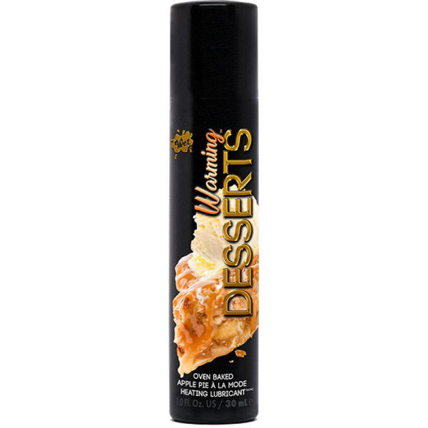 Їстівний лубрикант 4 в 1 WET Warming Desserts Oven Baked Apple Pie (зі смаком пирога) 30 мл Їстівний лубрикант 4 в 1 WET Warming Desserts Oven Baked Apple Pie (зі смаком пирога) 30 мл