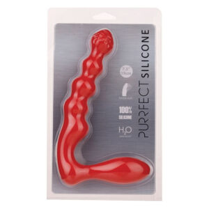 Анальний стимулятор PURRFECT SILICONE Butt PLUG, RED