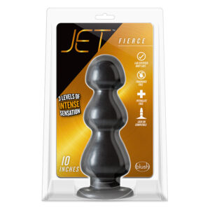 Велика анальна пробка JET FIERCE CARBON METALLIC BLACK