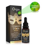 Краплі для клітора Orgie Orgasm Drops Vibe!, 15 мл, тепло-холод, ефект вібрації
