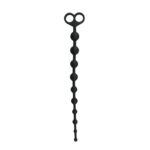 Анальні намисто Long Anal Beads чорні, 33.5 см x 2.5 см