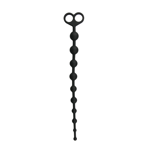 Анальні намисто Long Anal Beads чорні, 33.5 см x 2.5 см Анальні намисто Long Anal Beads чорні, 33.5 см x 2.5 см