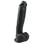 Фалоімітатор гігант EasyToys Black, 26.5 х 4.8 см
