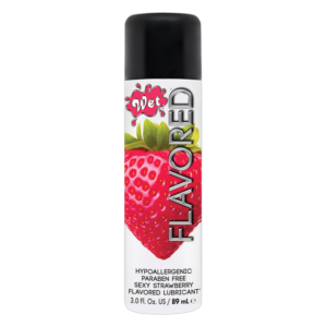 Їстівний лубрикант WET Flavored Aardbei Glijmiddel (Соковита полуниця) 89 мл