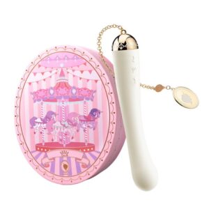 Вібратор для точки G з підключенням до телефону ZALO Momoko Vanilla White