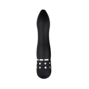 Вібратор Love Diamond Vibrator чорний, 11.4 см