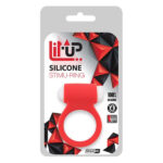 Ерекційне віброкільце LIT-UP SILICONE STIMU RING 3, RED