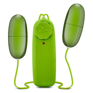 Подвійне віброяйце B yours DOUBLE POP EGGS LIME