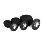 Набір анальних пробок Anal Diamond plug, Black
