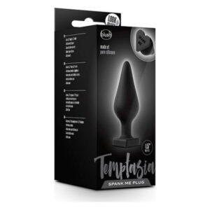 Анальна пробка TEMPTASIA SPANK ME BUTT PLUG BLACK