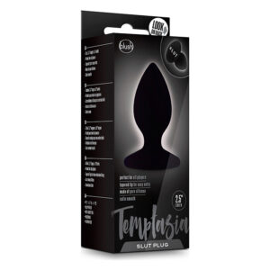 Анальна пробка TEMPTASIA SLUT PLUG BLACK