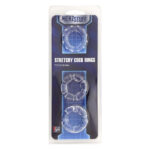Ерекційне кільце MenzStuff Stretchy Cock Rings, прозоре