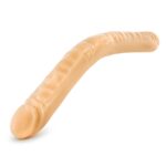 Подвійний фалоімітатор B YOURS 18inch DOUBLE DILDO BEIGE