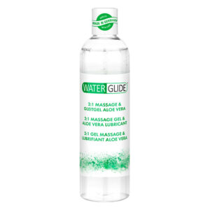 Лубрикант і масажний гель 2 в1 WATERGLIDE ALOE VERA, 300 мл
