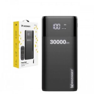 Зовнішній акумулятор (Power Bank) Wozinsky 20W 30000mAh WPB-001BK Black