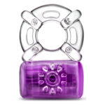 Ерекційне віброкільце PLAY WITH ME ONE NIGHT STAND VIBRATING C-RING PURPLE, колір: пурпуровий