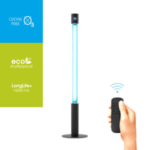 Опромінювач бактерицидний BactoSfera 360° 15 ECO RC-TIMER Black