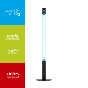 Опромінювач бактерицидний BactoSfera 360° 25 ECO +100% Black