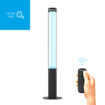Опромінювач бактерицидний BactoSfera 360° U36 RC-TIMER Black