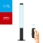 Опромінювач бактерицидний BactoSfera 360° U60 +100% RC-TIMER Black