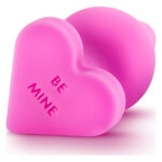 Анальний плаг PLAY WITH ME CANDY HEART BE MINE PINK