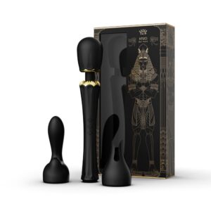 Вібратор мікрофон з насадками Zalo Kyro Wand Obsidian Black