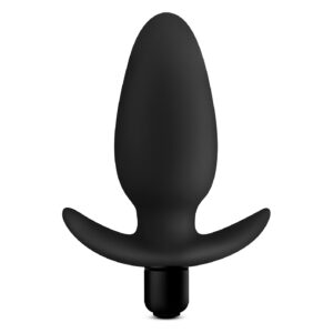 Анальна пробка з вібрацією Blush Anal Adventures Platinum Saddle Plug
