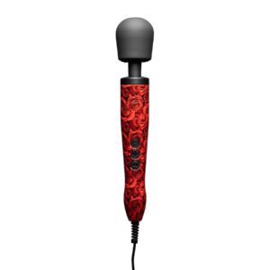Вібромасажер DOXY Original ROSE PATTERN, живлення 220В, пульсівні вібрації