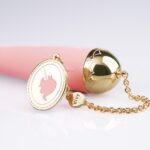 Вібратор для точки G з підключенням до телефону ZALO Momoko Strawberry Pink