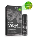 Рідкий вібратор Orgie Sexy Vibe! High Voltage, 15 мл, ефект мурашок + дуже потужна вібрація