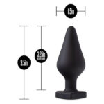 Анальна пробка TEMPTASIA SPANK ME BUTT PLUG BLACK