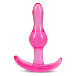 Анальний плаг із стопером Blush B Yours Curvy Anal Plug рожевий