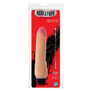 Вібромасажер REALISTX 8INCH VIBRATOR, FLESH