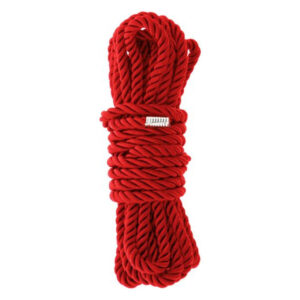 Мотузка для бондажу Dream Toys Blaze Deluxe нейлонова, червона, 5 м