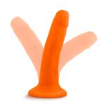 Фалоімітатор NEO 6INCH DUAL DENSITY cock NEON ORANGE