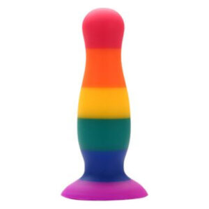 Райдужний анальний затор Dream Toys Colourful Love Plug