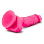 Фалоімітатор з подвійною щільністю NEO 7.5 INCH COCK W. BALLS, колір: рожевий