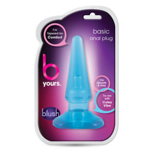 Анальний плаг B yours BASIC ANAL PLUG BLUE
