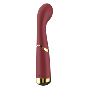 Вібратор для точки G Dream toys Romance Lucy, марсаловий, 19.5 х 3.8 см