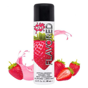 ПРОБНИК/Лубрикант Wet Flavored Sexy Strawberry (соковита полуниця) 10 мл