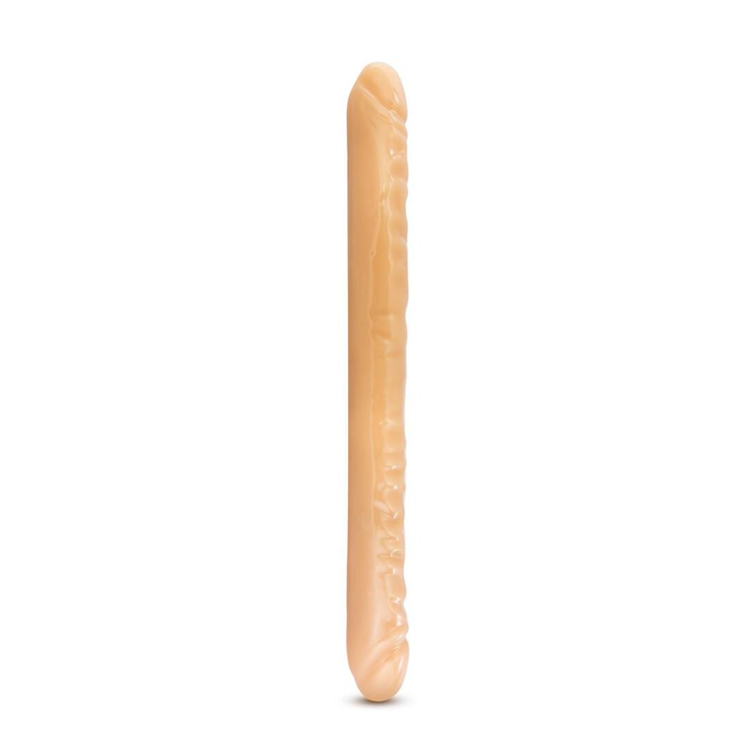 Подвійний фалоімітатор B YOURS 18inch DOUBLE DILDO BEIGE Подвійний фалоімітатор B YOURS 18inch DOUBLE DILDO BEIGE